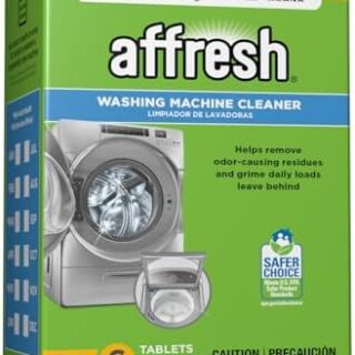 Affresh Washing Machine Cleaner – 6 Tablets for Front & Top Load Washers, Including HE