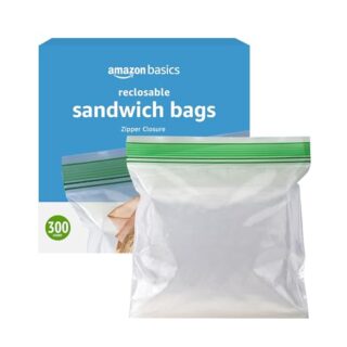 Sandwich Storage Bags – 300 Count (Formerly Solimo)