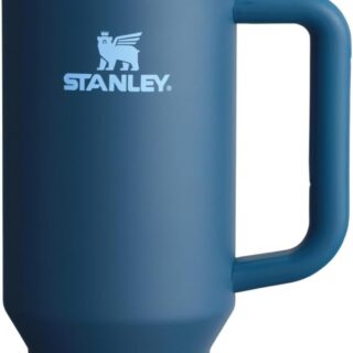 Stanley Quencher H2.0 Tumbler with Handle and Straw 40 oz | Flowstate 3-Position Lid | Cup Holder Compatible for Travel | Insulated Stainless Steel Cup | BPA-Free | Stargaze  Sports & Outdoors